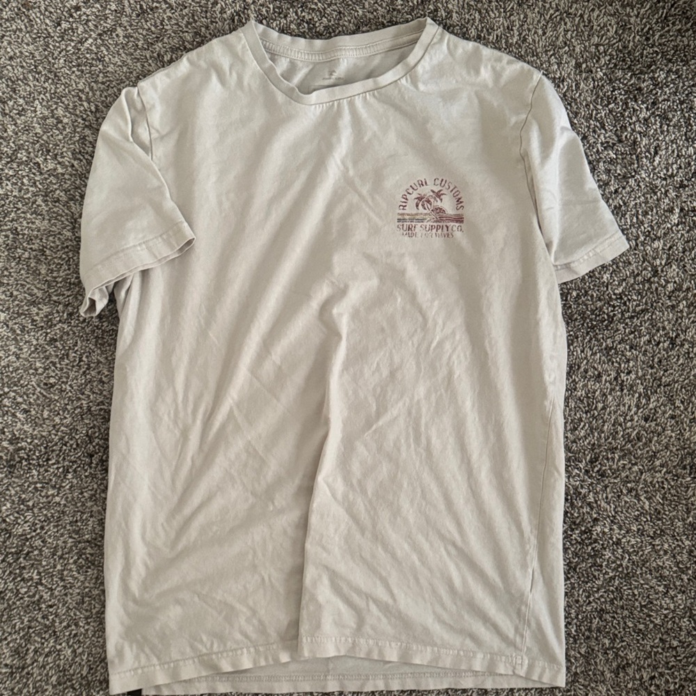 Rip Curl Cream Short Sleeve Tee